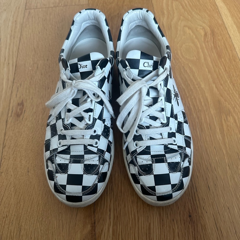 Dior Checkered Sneakers